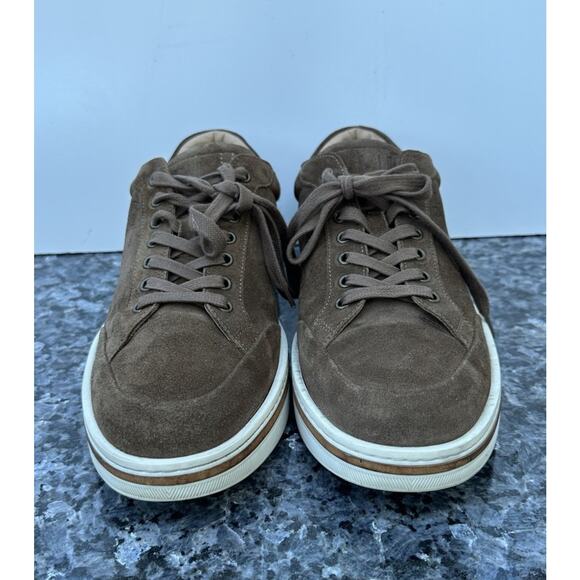 Dunhill Metropolitan Suede Sneakers Brown Men’s Size EU 41 main image 4